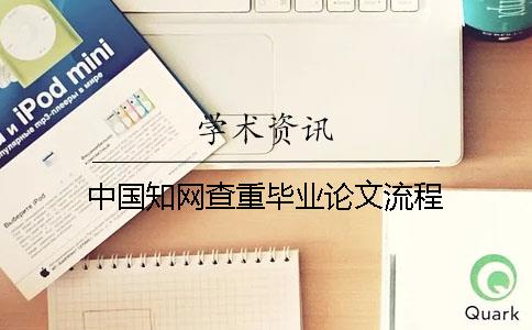 中国知网查重毕业论文流程